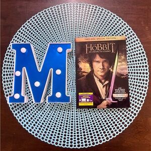 The Hobbit: An Unexpected Journey (2  DVD, 2012) Special Edition Slipcover; New